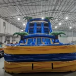 18′ Lava Falls Double Lane Water Slide
