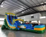 20′ Tiki Shot Double Lane Hybrid Water Slide