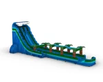 24′ Blue Crush Double Lane Water Slide