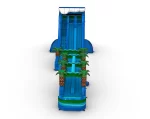 24′ Blue Crush Double Lane Water Slide - Image 2