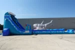26′ Great White Double Lane Water Slide