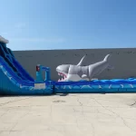 26′ Great White Double Lane Water Slide