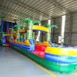 26′ Reggae Rush Double Lane Water Slide