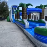 28′ Rocky Falls Dual Lane Water Slide