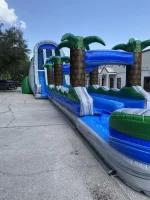 28′ Rocky Falls Dual Lane Water Slide