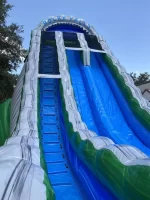 28′ Rocky Falls Dual Lane Water Slide - Image 2
