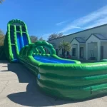 32′ Incredible Hulk Dual Lane Water Slide