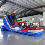 20′ Baja Splash Single Lane Water Slide