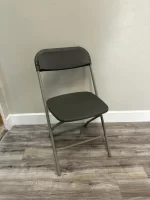 Grey Plastic Chairs - Image 2