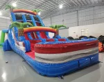 19′ Baja Splash Dual Lane Water Slide