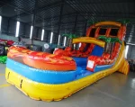 20′ Fiesta Hybrid Double Lane Water Slide