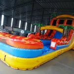 20′ Fiesta Hybrid Double Lane Water Slide