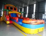 20′ Fiesta Hybrid Double Lane Water Slide - Image 2
