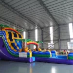 20′ Goombay Double Lane Hybrid Water Slide