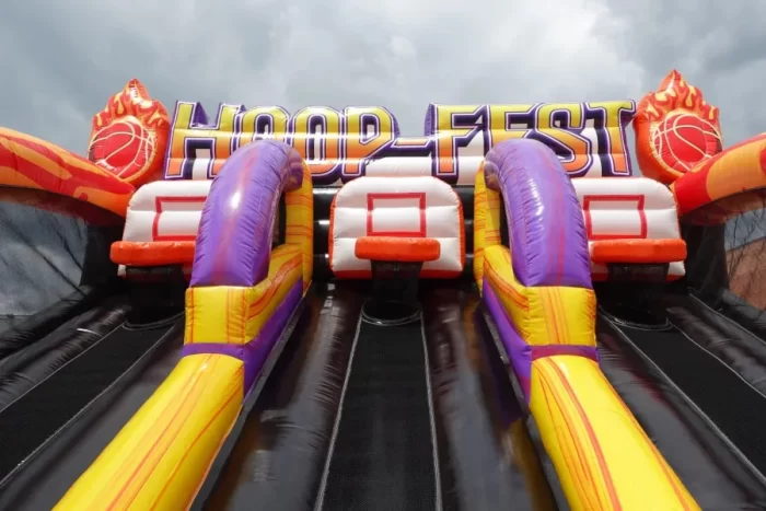Hoopfest Inflatable Basketball Game – kiddiekingdompartyrentals