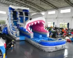 21′ JAWS Double Lane Water Slide