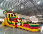 20′ Rasta Rush Double Lane Water Slide