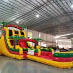 20′ Rasta Rush Double Lane Water Slide