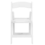 White Resin Chairs - Image 2
